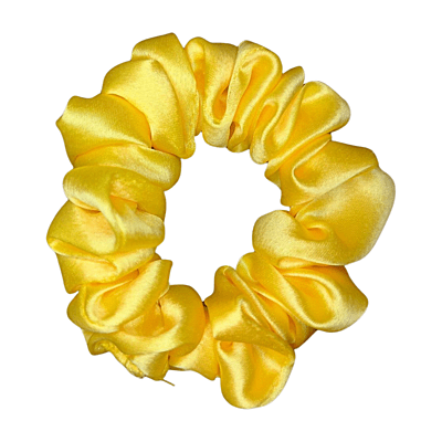 Yellow scrunchie
