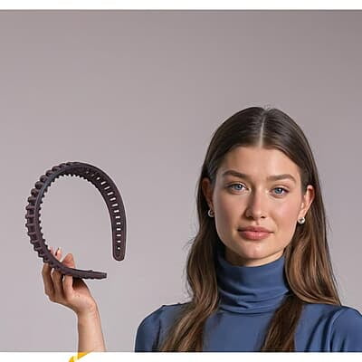 Matt Headband - Deep purple Matt Headband - Deep purple