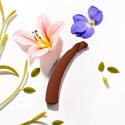 Brick Red Banana clip