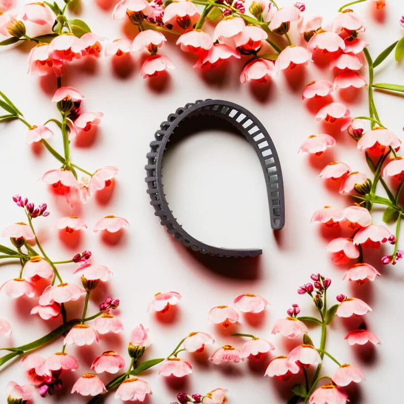 Sleek Matt Black Headband Sleek Matt Black Headband
