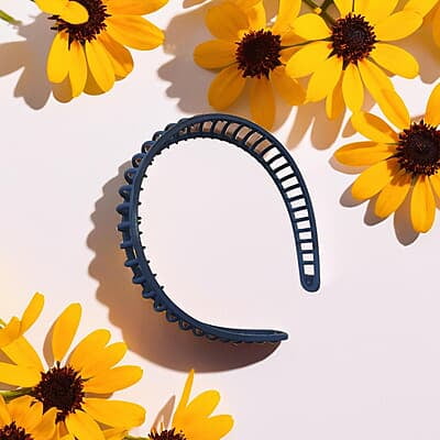 Sleek Matt Black Headband