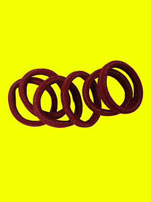 Colured elastic band Colured elastic band